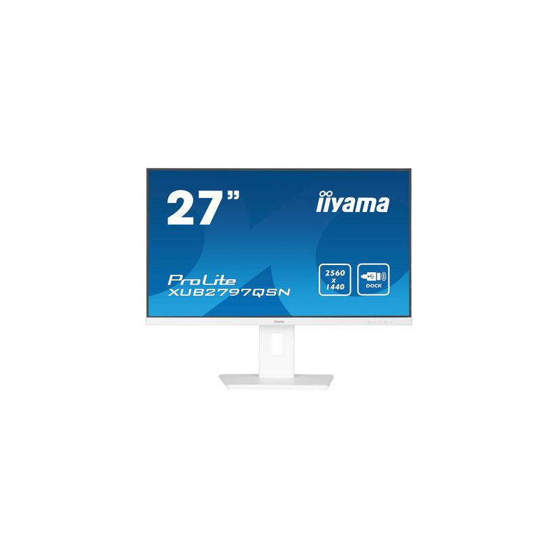 LCD Monitor, IIYAMA, 27&quot;, Business, Panel IPS, 2560x1440, 16:9, 100Hz, Matte, 1 ms, Speakers, Swivel, Pivot, Height