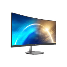 LCD Monitor, MSI, PRO MP341CQ, 34&quot;, Business / Curved / 21 : 9, Panel VA, 3440x1440, 21:9, 100Hz, Matte, 4 ms, Spea