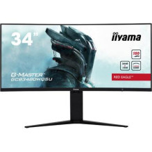 LCD Monitor, IIYAMA, 34&quot;, Gaming / Curved / 21 : 9, Panel VA, 3440x1440, 21:9, 180Hz, Matte, 0.4 ms, Speakers, Heig