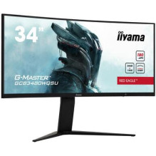 LCD Monitor, IIYAMA, 34&quot;, Gaming / Curved / 21 : 9, Panel VA, 3440x1440, 21:9, 180Hz, Matte, 0.4 ms, Speakers, Heig