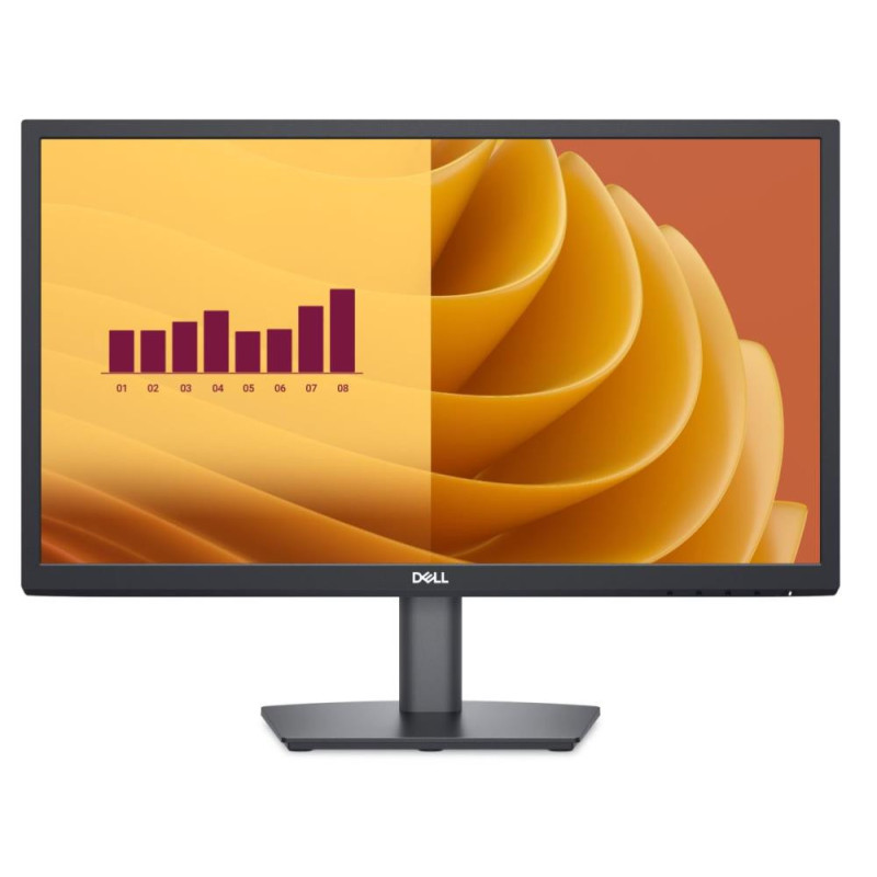 LCD Monitor, DELL, E2225H, 22&quot;, Business, Panel VA, 1920x1080, 16:9, 75 Hz, Matte, 5 ms, Tilt, Colour Black, 210-BN