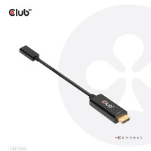 I / O ADAPTERIS HDMI Į USB-C / ACTIVE M / F CAC-1333 CLUB3D