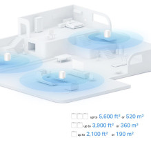 Wireless Router, TP-LINK, Wireless Router, 1500 Mbps, Mesh, Wi-Fi 6, 1x10 / 100 / 1000M, 1x2.5GbE, DHCP, DECOX10(1-PACK)