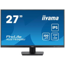 LCD Monitor, IIYAMA, 27&quot;, Business, Panel IPS, 2560x1440, 16:9, 100Hz, Matte, 1 ms, Speakers, Tilt, Colour Black, X