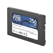 SSD, PATRIOT, P210, 256GB, SATA 3.0, rašymo greitis 400 MB/s, skaitymo greitis 500 MB/s, 2,5&quot;, TBW 120 TB, P210S256