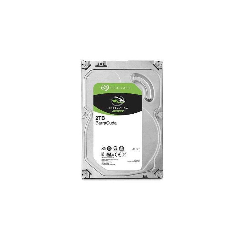 HDD, SEAGATE, Barracuda, 2TB, SATA 3.0, 256 MB, 7200 rpm, Discs / Heads 1 / 2, 3,5&quot;, ST2000DM008