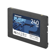 SSD, PATRIOT, Burst Elite, 240GB, SATA 3.0, 3D NAND, Rašymo greitis 320 MB/s, Skaitymo greitis 450 MB/s, 2,5&quot;, TBW 