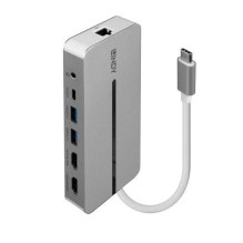 I / O DOKAS USB-C / MINI DUAL 4K 43360 LINDY