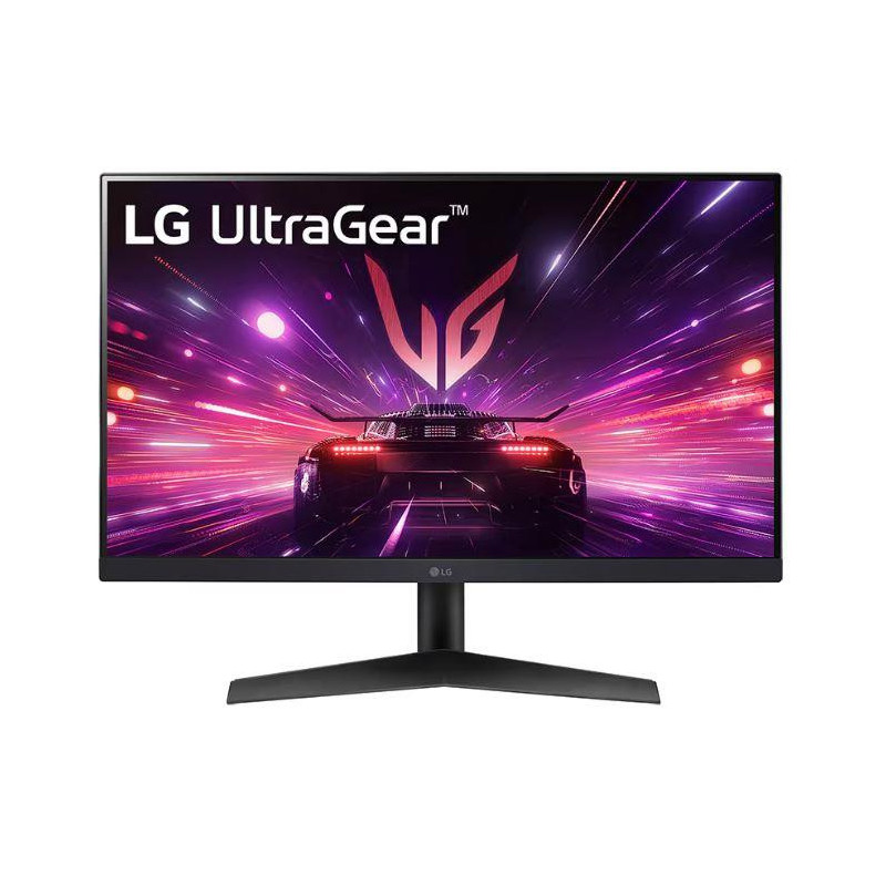 LCD Monitor, LG, 24GS60F-B, 24&quot;, Gaming, Panel IPS, 1920x1080, 16:9, Matte, 1 ms, Tilt, Colour Black, 24GS60F-B