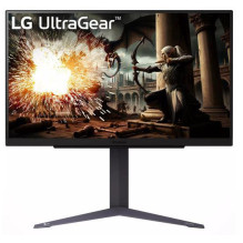 LCD Monitor, LG, 27GS75Q-B, 27&quot;, Gaming, Panel IPS, 2560x1440, 16:9, 180Hz, Matte, 1 ms, Pivot, Height adjustable, 