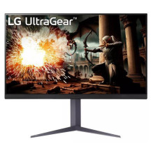 LCD Monitor, LG, 32GS75Q-B, 32&quot;, Gaming, Panel IPS, 2560x1440, 16:9, 180Hz, 1 ms, Swivel, Pivot, Height adjustable,