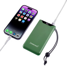 POWER BANK USB 10000MAH / GREEN 7332037 INTENSO