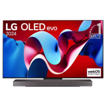 TV Set, LG, 55&quot;, OLED / 4K / Smart, 3840x2160, Wireless LAN, Bluetooth, webOS, Black, OLED55C41LA