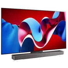 Televizorius, LG, 55&quot;, OLED / 4K / Smart, 3840x2160, belaidis LAN, Bluetooth, webOS, juodas, OLED55C41LA