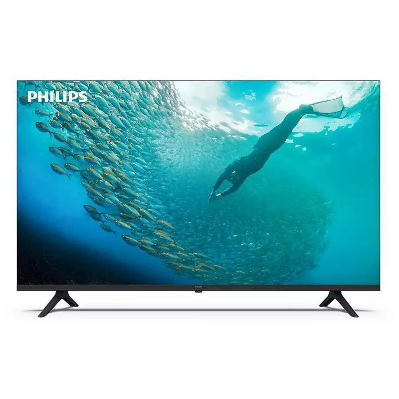 TV Set, PHILIPS, 55&quot;, 4K / Smart, 3840x2160, Wireless LAN, Bluetooth, Titan OS, Black, 55PUS7009 / 12