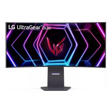 Monitor, LG, 39GS95QE-B, 39&quot;, Gaming / Curved / 21 : 9, Panel OLED, 3440x1440, 21:9, 240Hz, Matte, 0.03 ms, Swivel,