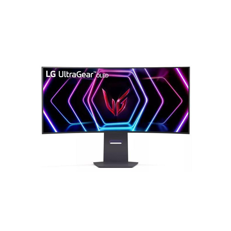 Monitor, LG, 39GS95QE-B, 39&quot;, Gaming / Curved / 21 : 9, Panel OLED, 3440x1440, 21:9, 240Hz, Matte, 0.03 ms, Swivel,