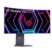 Monitor, LG, 39GS95QE-B, 39&quot;, Gaming / Curved / 21 : 9, Panel OLED, 3440x1440, 21:9, 240Hz, Matte, 0.03 ms, Swivel,