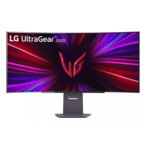 Monitor, LG, 45GS95QE-B, 45&quot;, Gaming / Curved / 21 : 9, Panel OLED, 3440x1440, 21:9, 240Hz, 0.03 ms, Swivel, Height