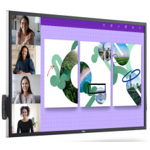 LCD monitorius, DELL, 55&quot;, verslo / 4K / jutiklinis, jutiklinis ekranas, skydelis IPS, 3840 x 2160, 16:9, 60 Hz, ma