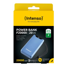 POWER BANK USB 20000MAH QC3.0 / BLUE F20000 7332055 INTENSO