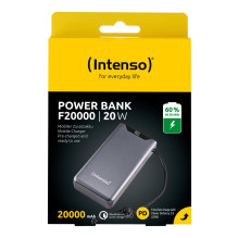 POWER BANK USB 20000MAH QC3.0 / GREY F20000 7332054 INTENSO