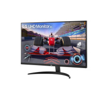 LCD Monitor, LG, 31.5&quot;, 4K, Panel VA, 3840x2160, 16:9, 4 ms, Speakers, Swivel, Pivot, Height adjustable, Tilt, Colo