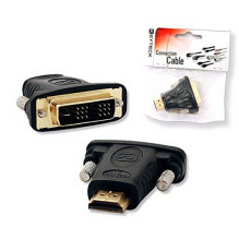 I / O ADAPTER HDMI TO DVI / BULK A-HDMI-DVI-1 GEMBIRD