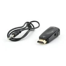 I / O ADAPTER HDMI TO VGA / BLIST AB-HDMI-VGA-02 GEMBIRD