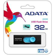 MEMORY DRIVE FLASH USB2 32GB / BLUE AUV220-32G-RBKBL ADATA