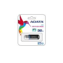 MEMORY DRIVE FLASH USB2 32GB / BLACK AC906-32G-RBK ADATA