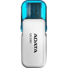 MEMORY DRIVE FLASH USB2 32GB / WHITE AUV240-32G-RWH ADATA