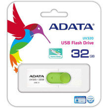 MEMORY DRIVE FLASH USB3.1 32GB / WHITE AUV320-32G-RWHGN ADATA