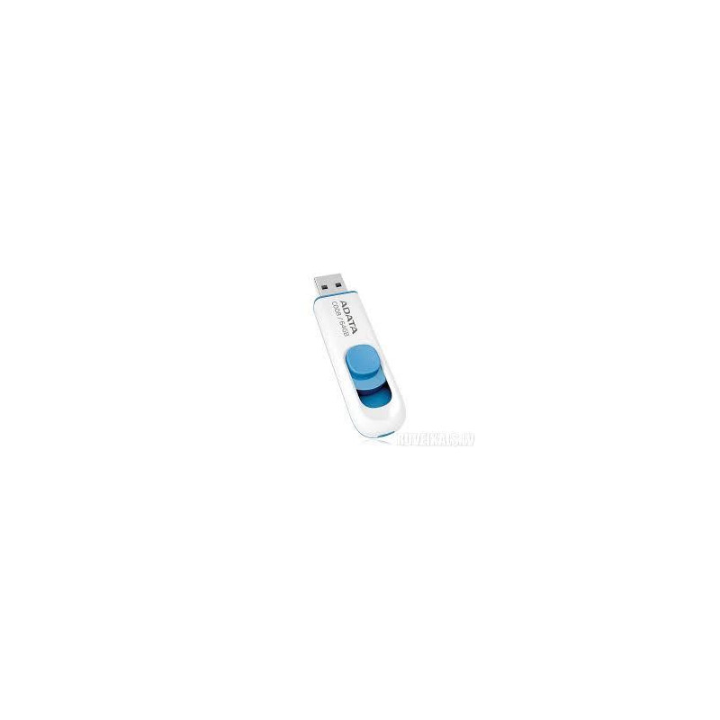 MEMORY DRIVE FLASH USB2 64GB / WH. / BLUE AC008-64G-RWE ADATA