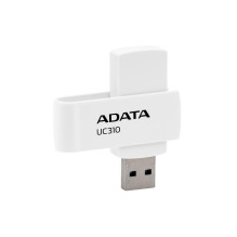 MEMORY DRIVE FLASH USB3.2 64GB / WHITE UC310-64G-RWH ADATA