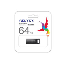 MEMORY DRIVE FLASH USB3.2 64GB / BLACK AROY-UR340-64GBK ADATA