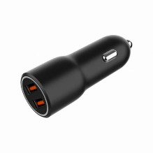 MOBILUSIS ĮKROVIKLIS AUTOMOBILINIS USB 2 PORTAS / TA-UC-A2QC36-CAR-01 GEMBIRD