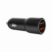 MOBILUSIS ĮKROVIKLIS AUTOMOBILINIS USB 2 PORTAS / TA-UC-A2QC36-CAR-01 GEMBIRD