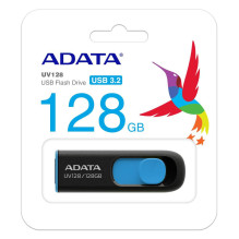 MEMORY DRIVE FLASH USB3 128GB / BLACK AUV128-128G-RBE ADATA