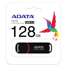 MEMORY DRIVE FLASH USB3 128GB / BLACK AUV150-128G-RBK ADATA