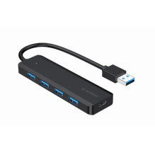 I / O HUB USB3.1 4PORT / UHB-U3P4P-02 GEMBIRD