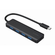 I / O HUB USB-C 4PORT / UHB-CM-U3P4P-01 GEMBIRD