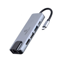 I / O ADAPTER USB-C TO HDMI / USB3 / 5IN1 A-CM-COMBO5-04 GEMBIRD