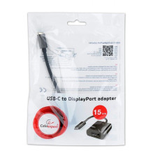 I / O ADAPTER USB-C TO DISPLAYP / A-CM-DPF-01 GEMBIRD