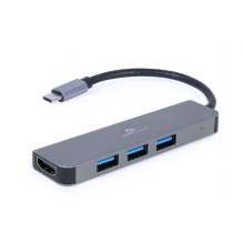 I / O ADAPTER USB-C TO HDMI / USB3 / 2IN1 A-CM-COMBO2-01 GEMBIRD