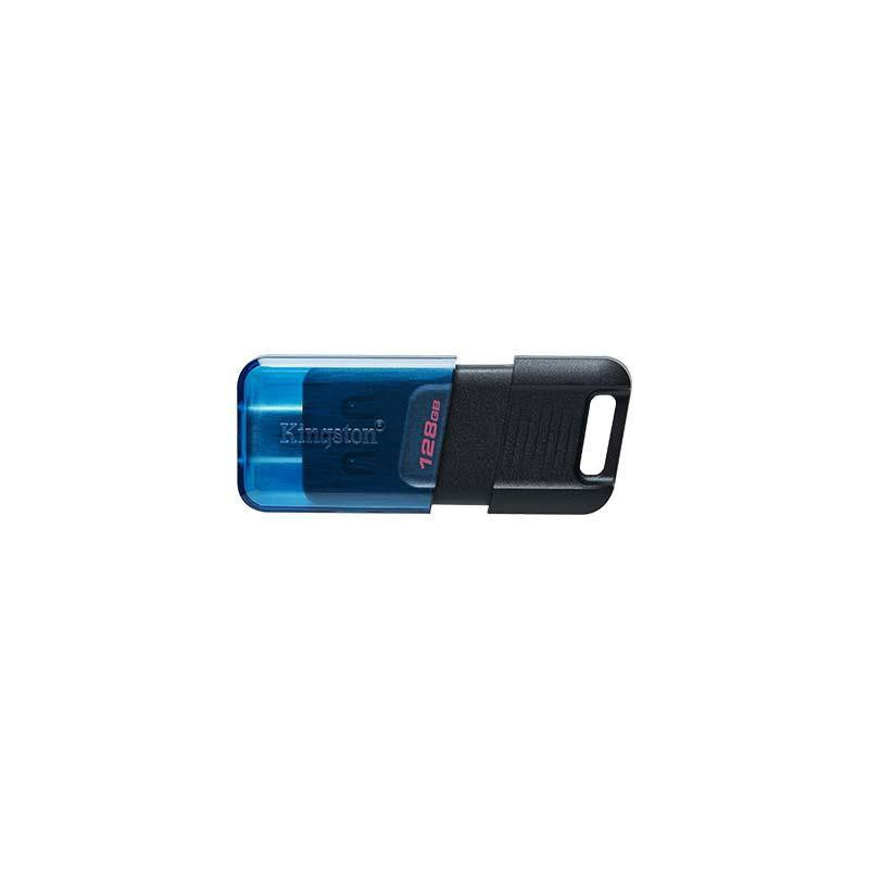 MEMORY DRIVE FLASH USB-C / 128GB DT80M / 128GB KINGSTON