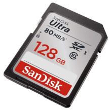 MEMORY SDXC 128GB UHS-I / SDSDUNB-128G-GN6IN SANDISK