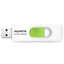 MEMORY DRIVE FLASH USB3 256GB / WHITE AUV320-256G-RWHGN ADATA