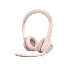 LOGITECH H390 Corded Headset - ROSE - USB