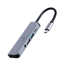 I / O ADAPTER USB-C TO HDMI / USB3 / 5IN1 A-CM-COMBO5-02 GEMBIRD